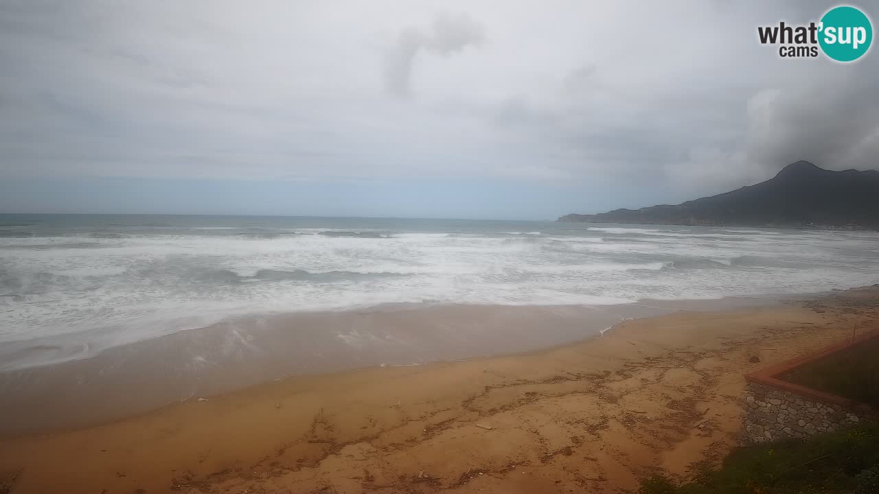 Spiaggia San Nicolò Buggerru webcam | Sardegna