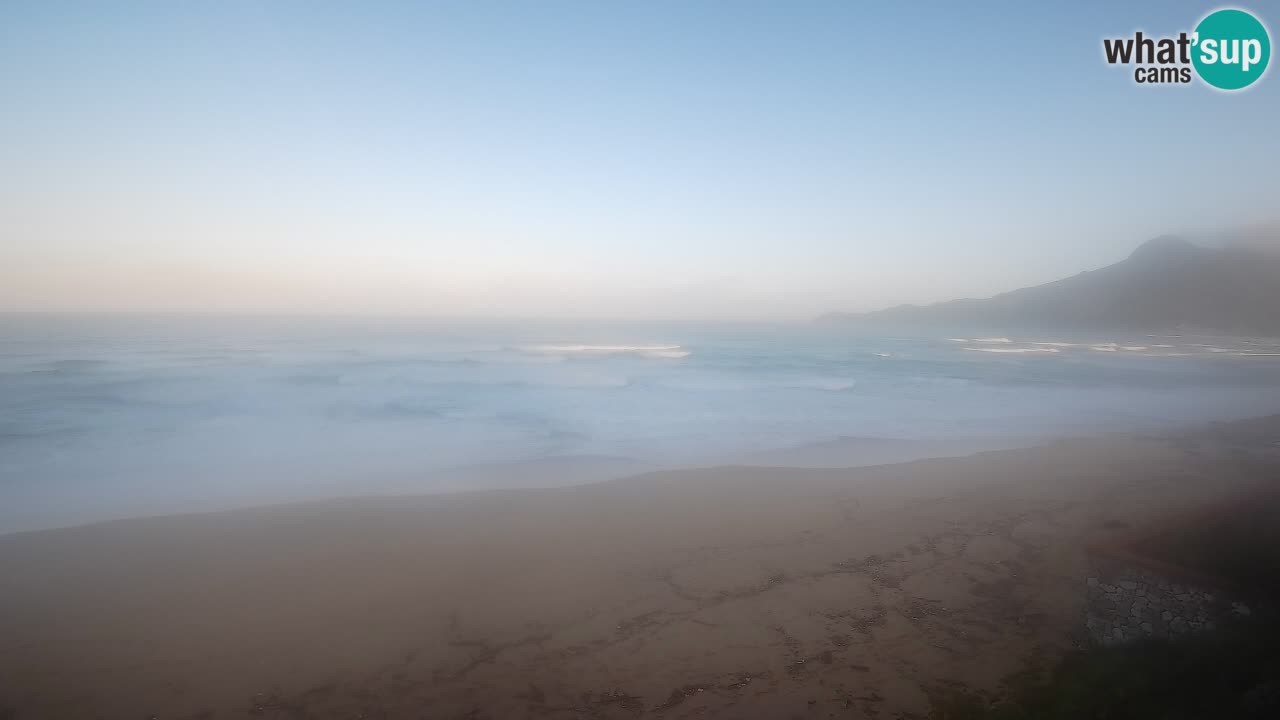 Spiaggia San Nicolò Buggerru webcam | Sardegna