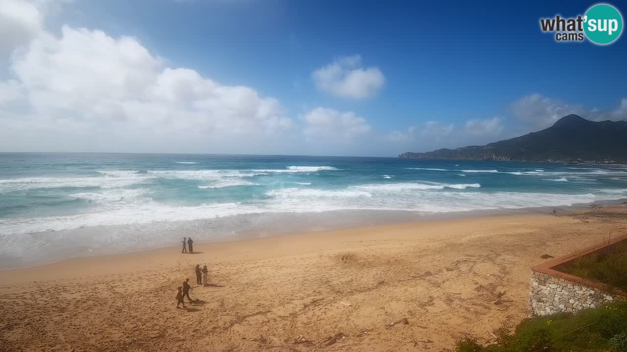 Spiaggia San Nicolò Buggerru webcam | Sardegna