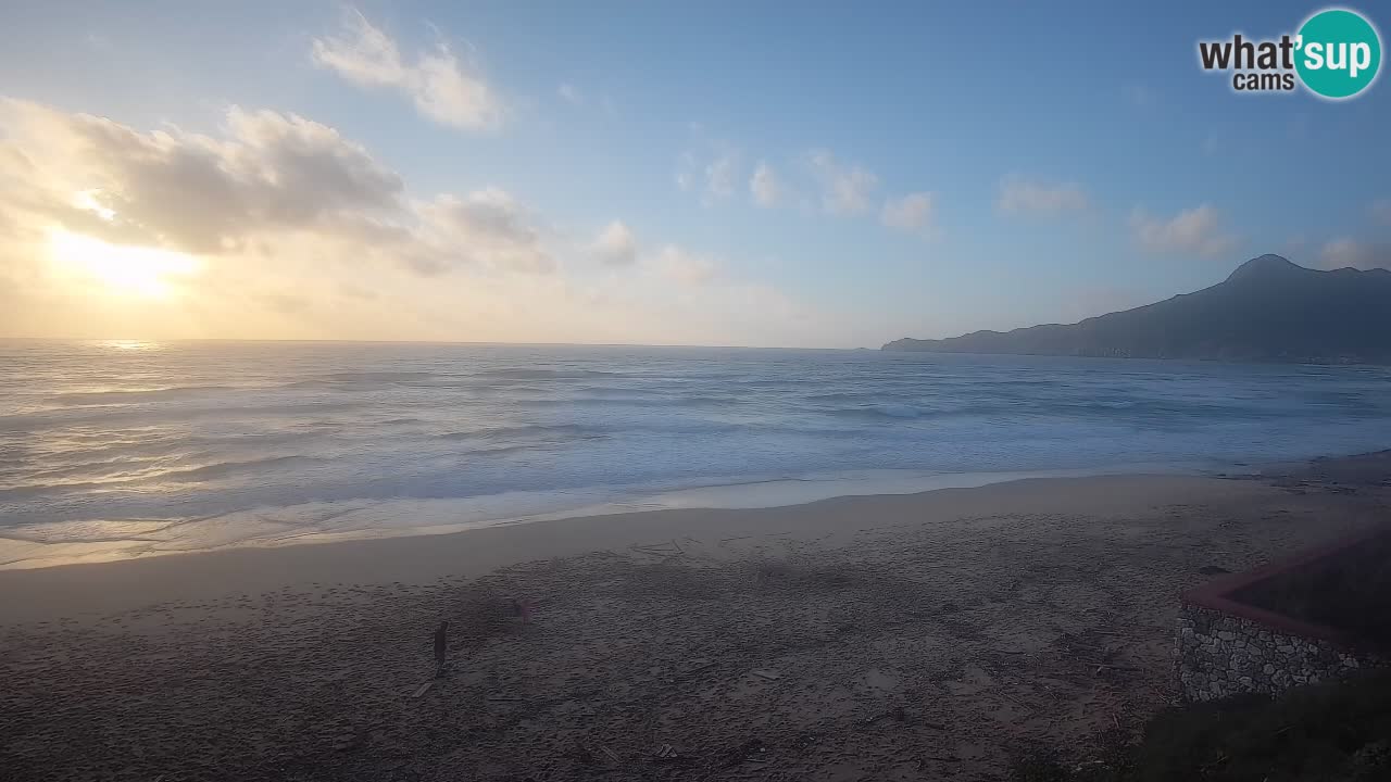 Spiaggia San Nicolò Buggerru webcam | Sardegna