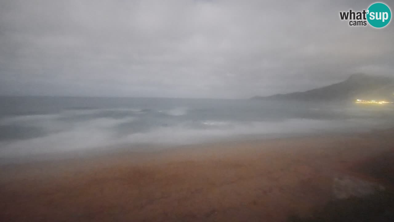 Spiaggia San Nicolò Buggerru webcam | Sardegna