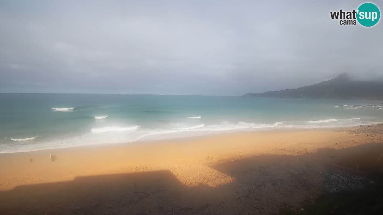 Spiaggia San Nicolò Buggerru webcam | Sardegna