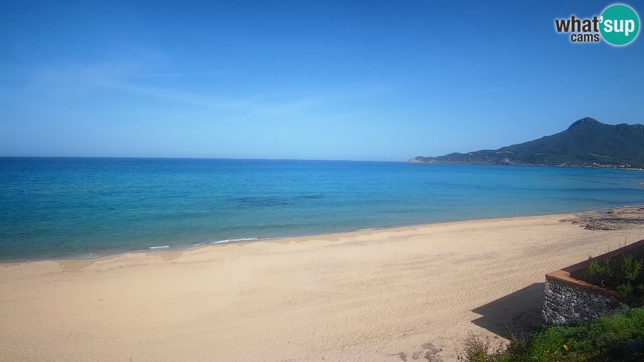 Spiaggia San Nicolò Buggerru webcam | Sardegna