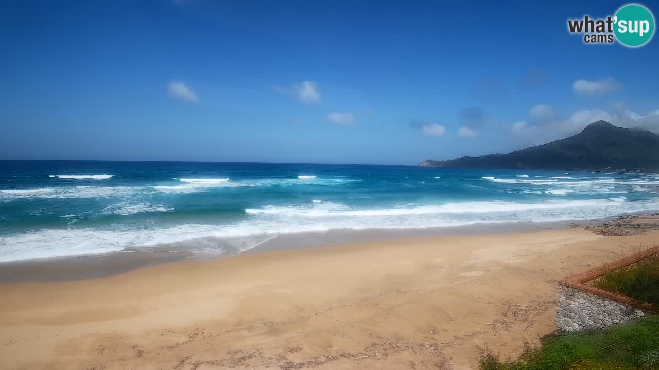 Web kamera Sardinija | Buggerru plaža San Nicolò
