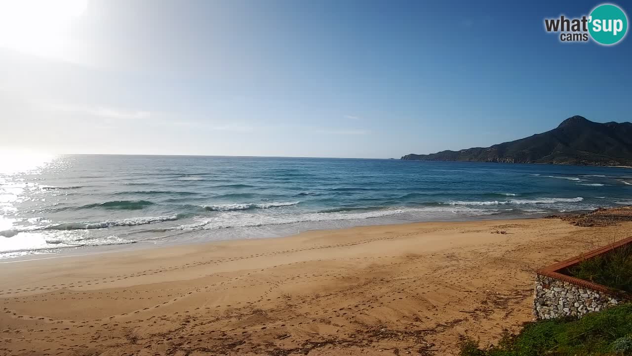 Web kamera Sardinija | Buggerru plaža San Nicolò