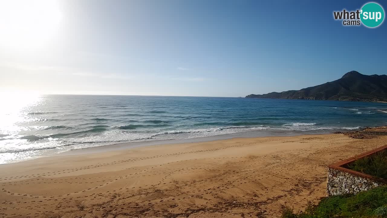 Web kamera Sardinija | Buggerru plaža San Nicolò