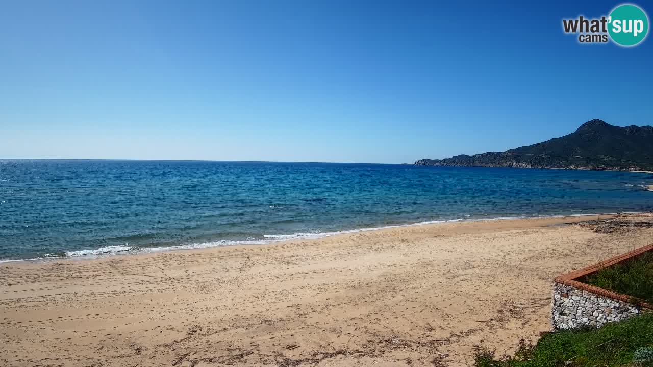 Web kamera Sardinija | Buggerru plaža San Nicolò
