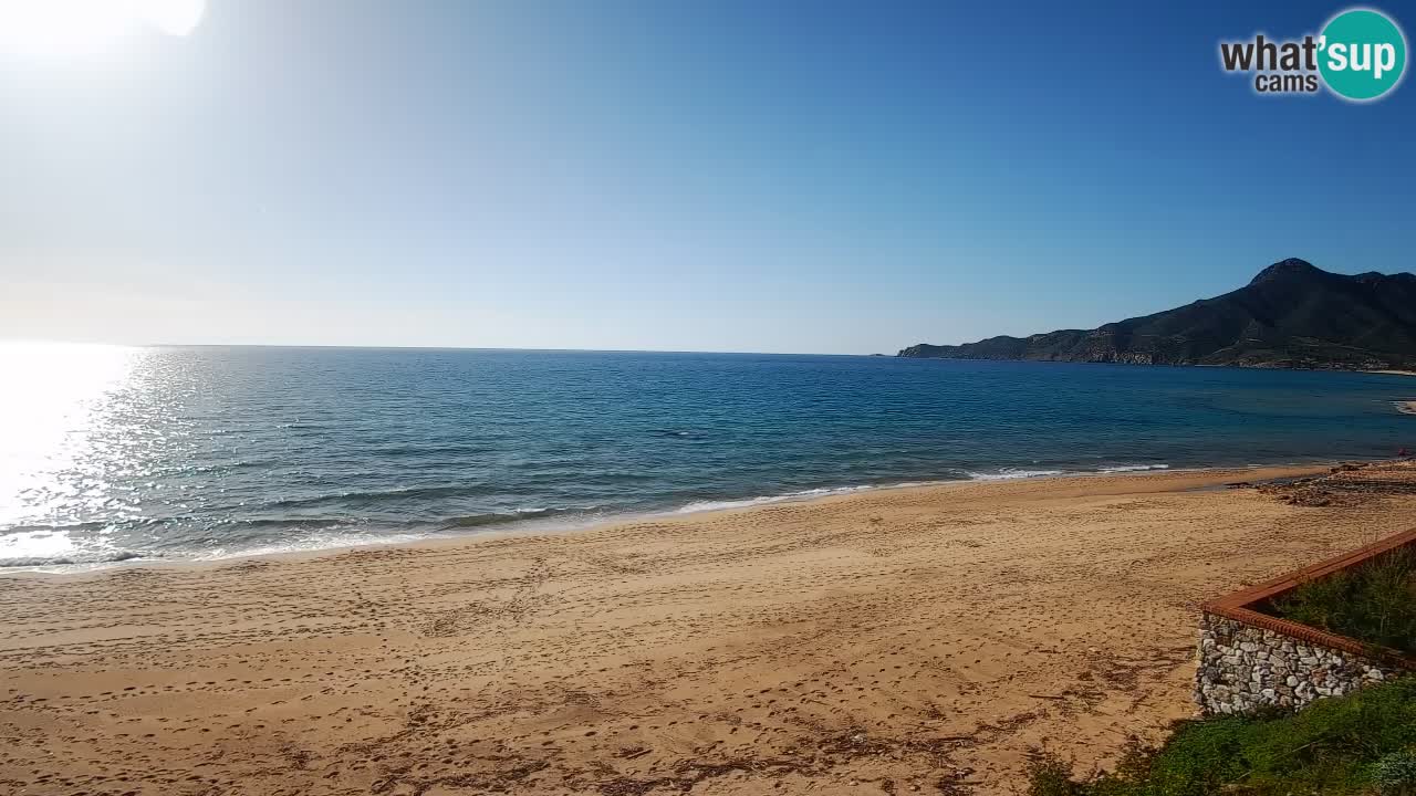 Web kamera Sardinija | Buggerru plaža San Nicolò