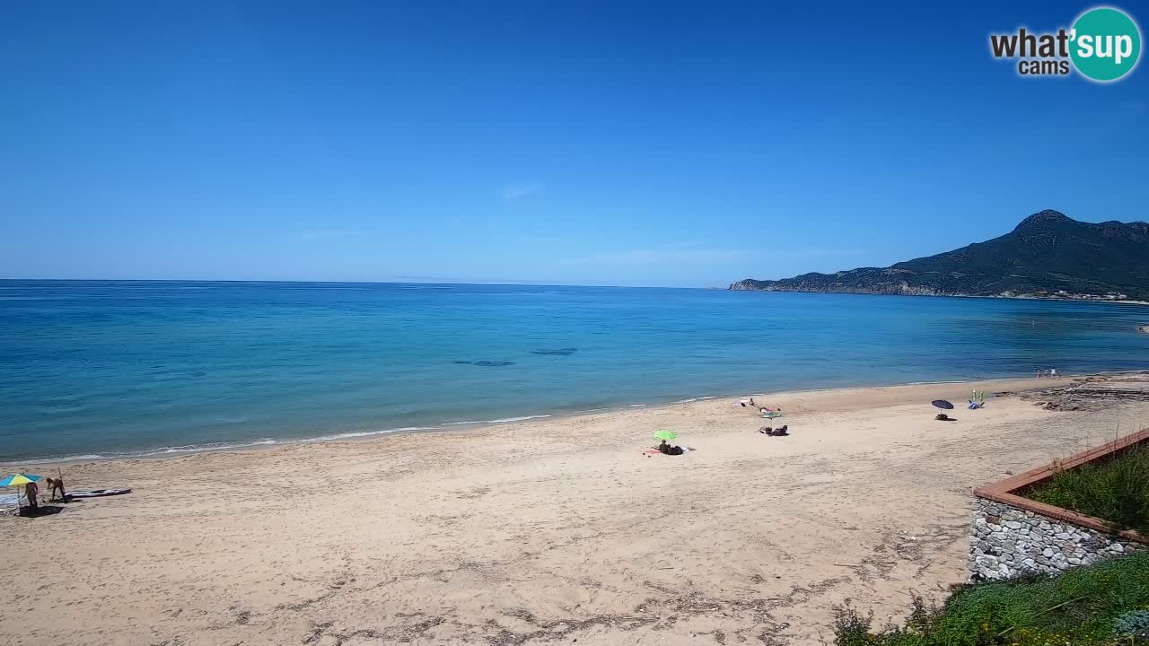 Web kamera Sardinija | Buggerru plaža San Nicolò