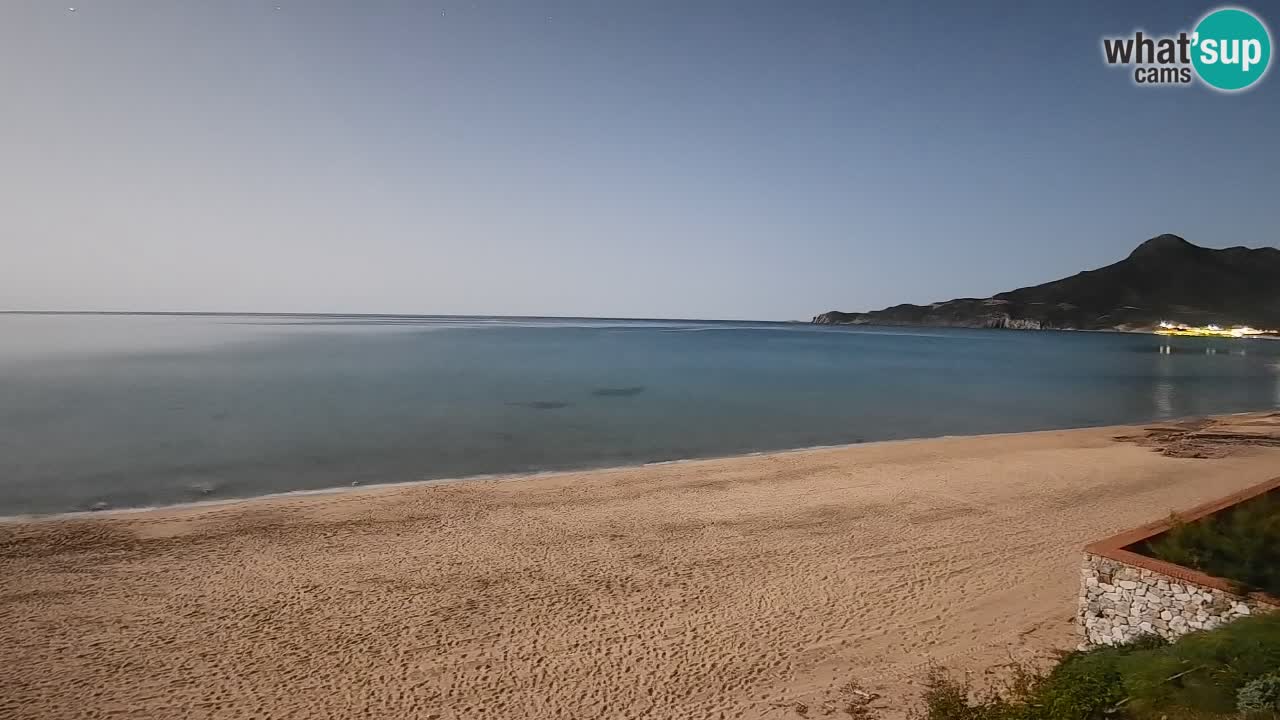 Spiaggia San Nicolò Buggerru webcam | Sardegna
