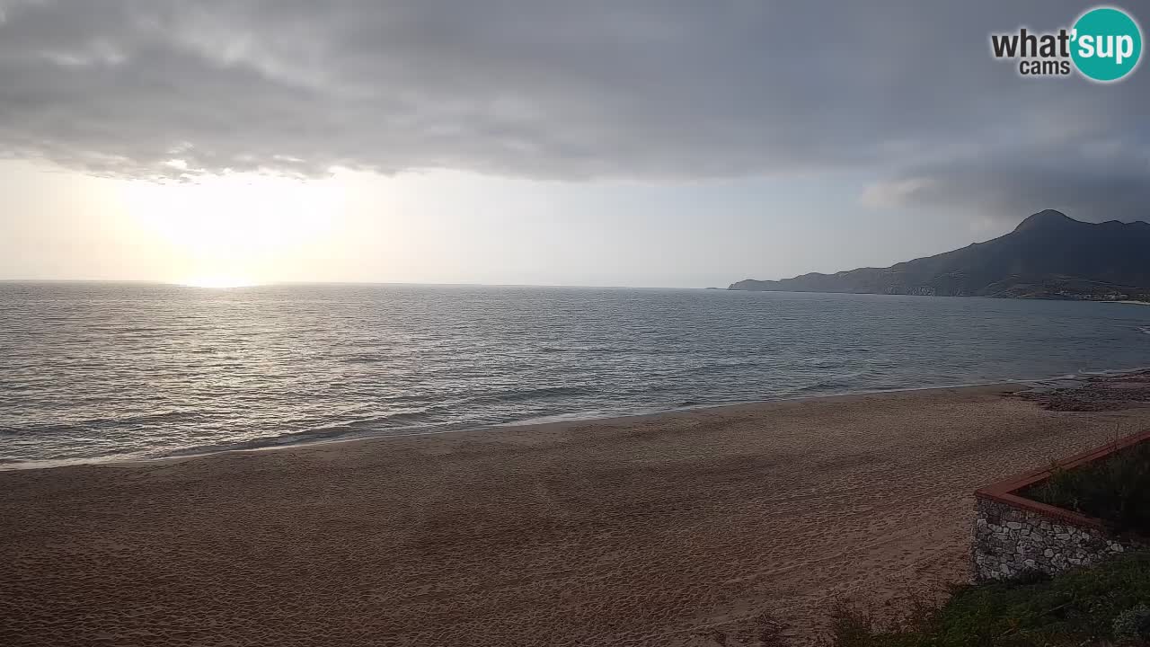 Spiaggia San Nicolò Buggerru webcam | Sardegna