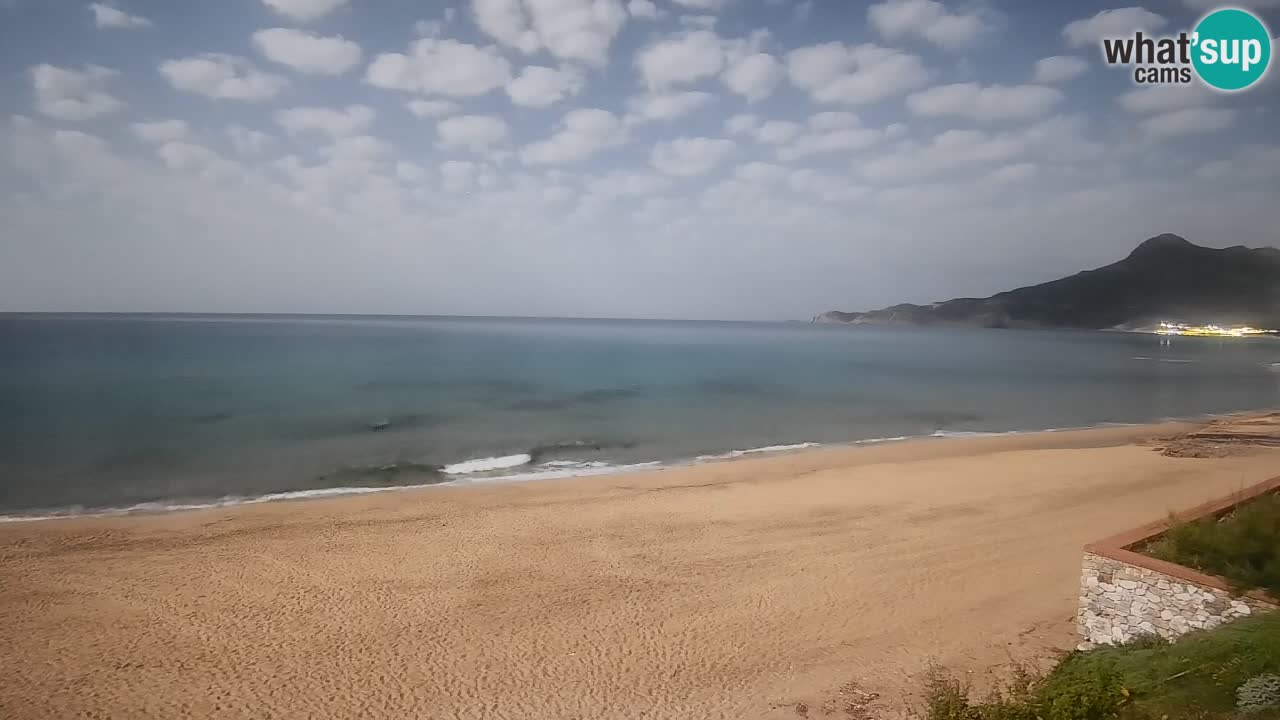 Spiaggia San Nicolò Buggerru webcam | Sardegna