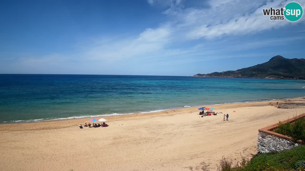 Web kamera Sardinija | Buggerru plaža San Nicolò