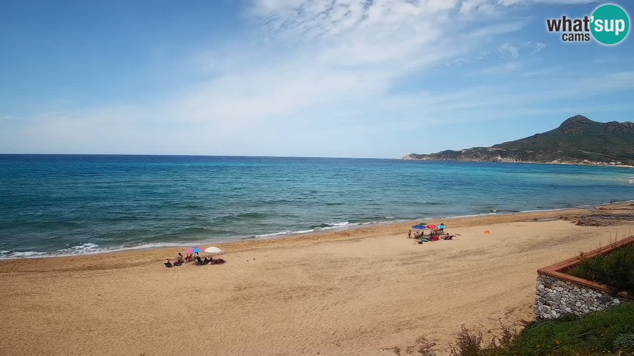 Webcam Sardinien | Buggerru San Nicolò Strand