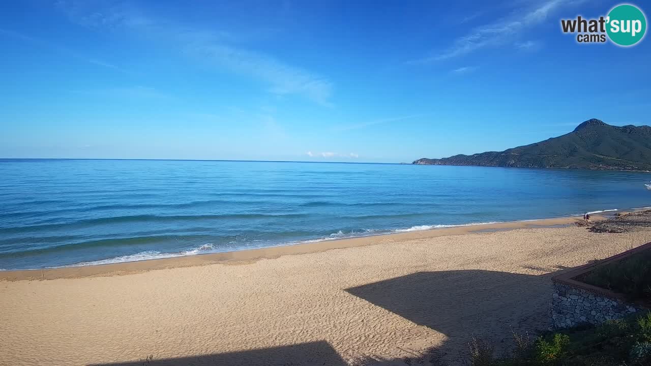 Spiaggia San Nicolò Buggerru webcam | Sardegna