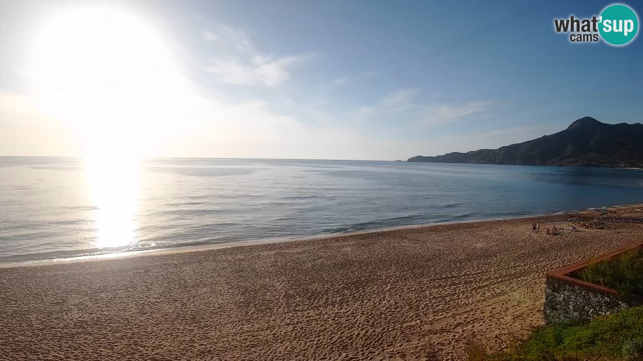 Spiaggia San Nicolò Buggerru webcam | Sardegna