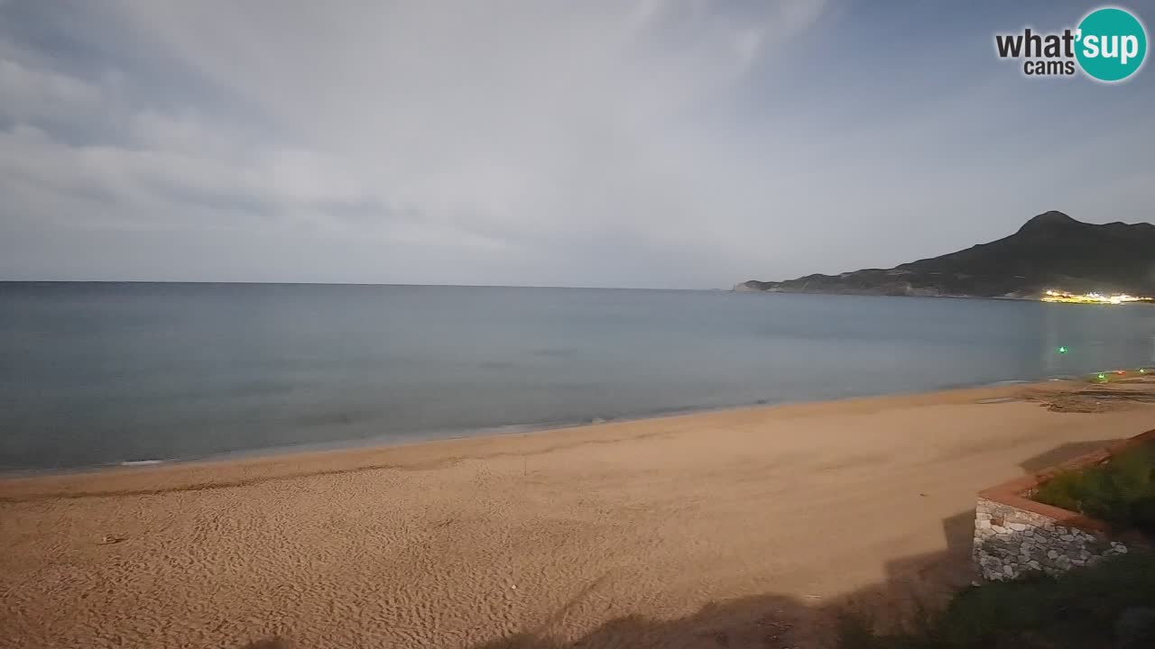 Spiaggia San Nicolò Buggerru webcam | Sardegna