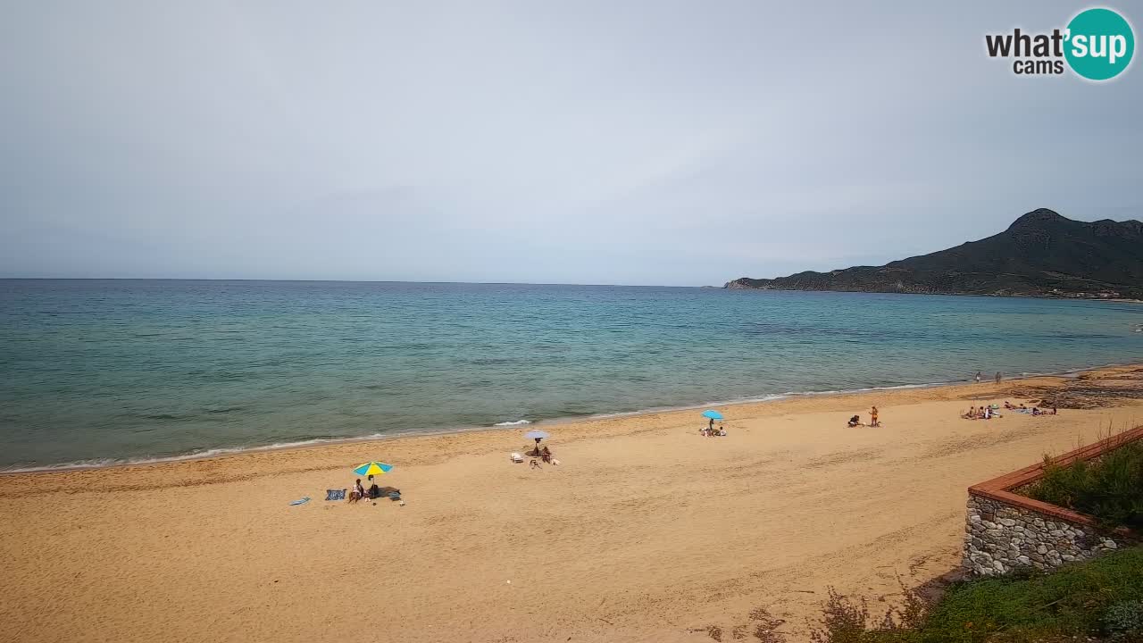 Spiaggia San Nicolò Buggerru webcam | Sardegna