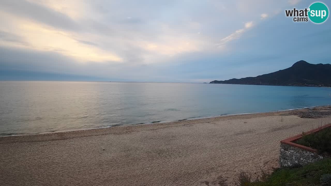 Spiaggia San Nicolò Buggerru webcam | Sardegna