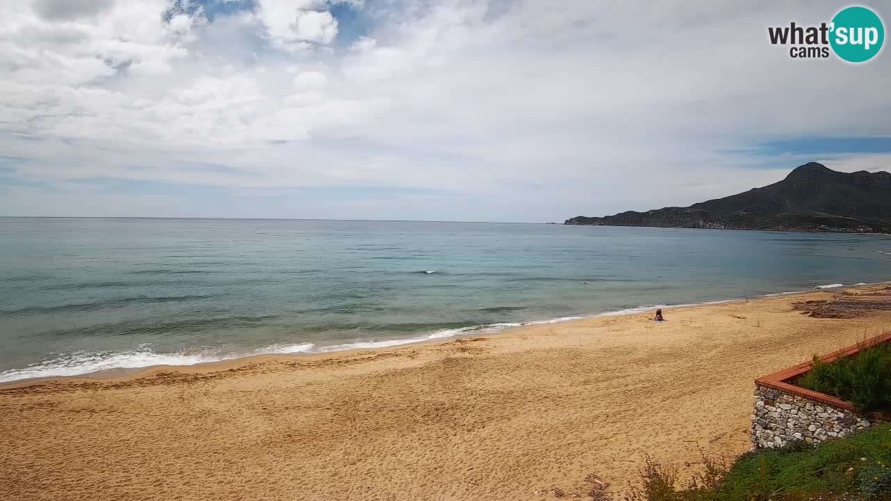 Spiaggia San Nicolò Buggerru webcam | Sardegna