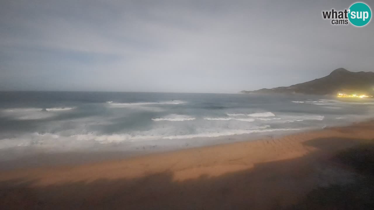 Spiaggia San Nicolò Buggerru webcam | Sardegna
