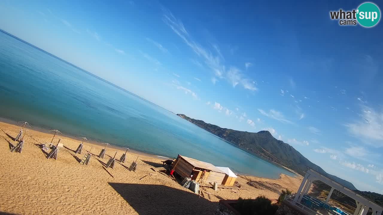 Webcam Sardinien | Buggerru San Nicolò Strand