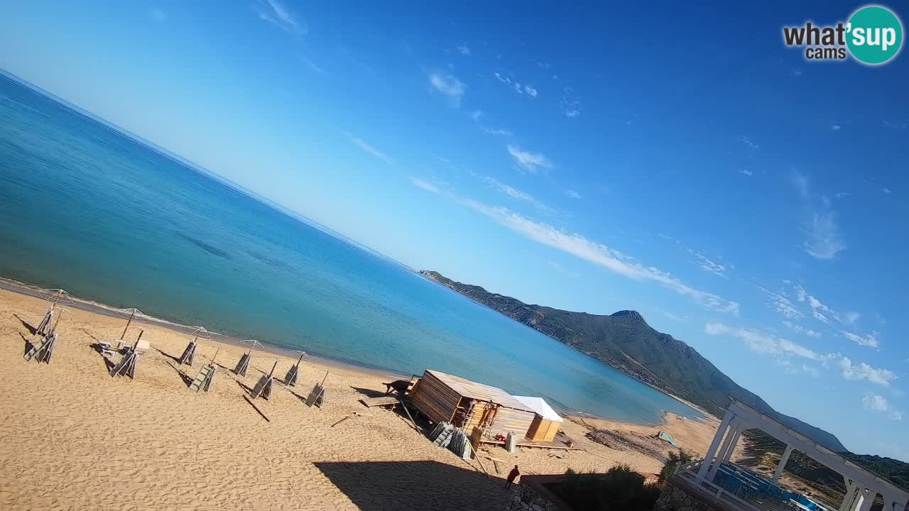 Webcam Sardinien | Buggerru San Nicolò Strand