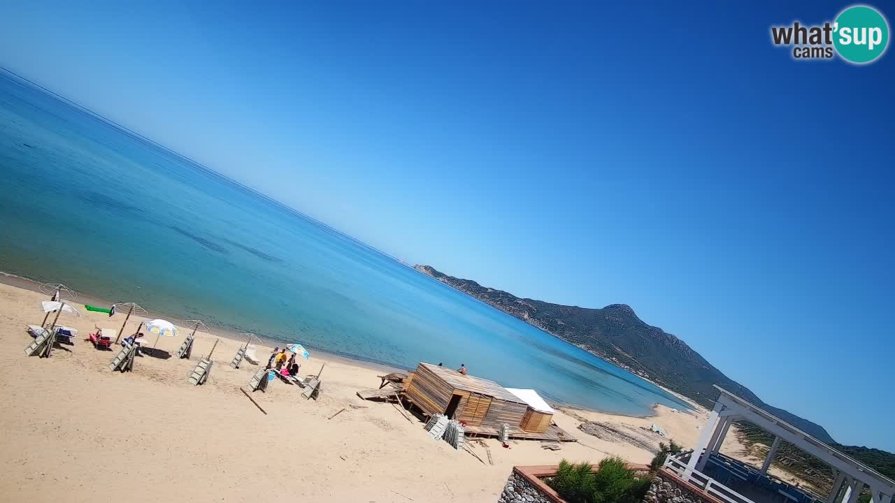 Webcam Sardinien | Buggerru San Nicolò Strand