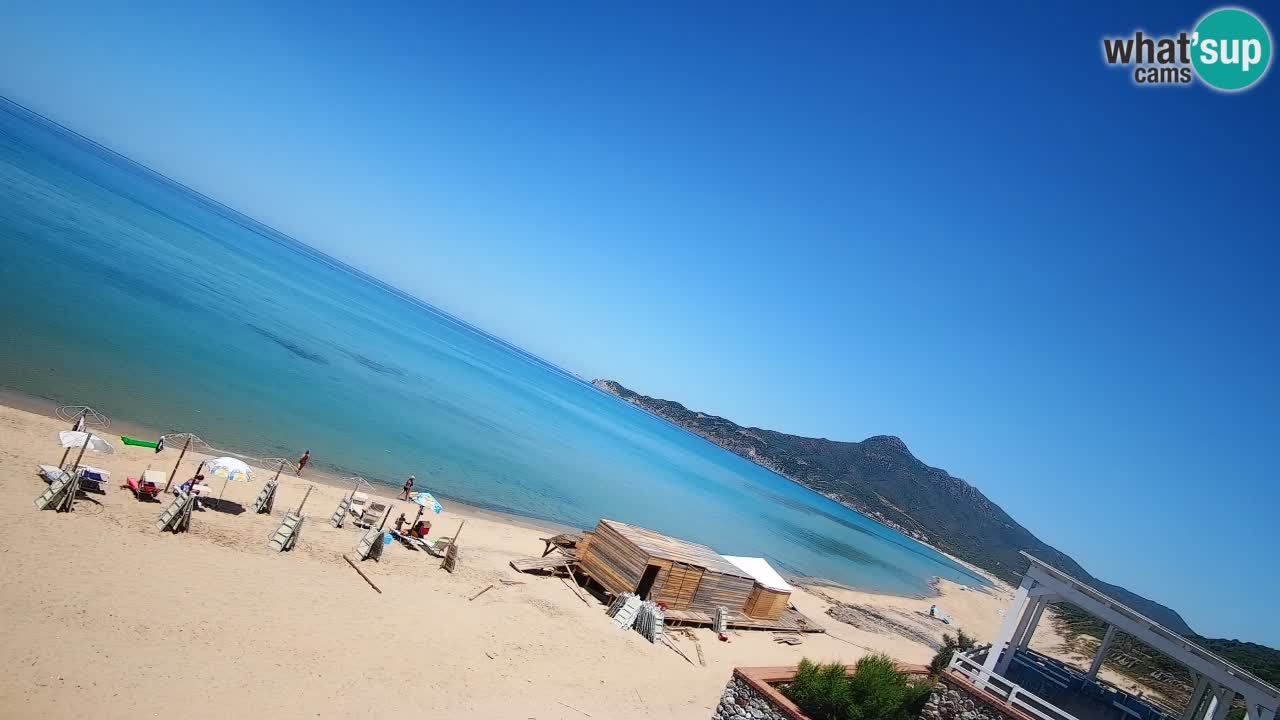 Webcam Sardinien | Buggerru San Nicolò Strand