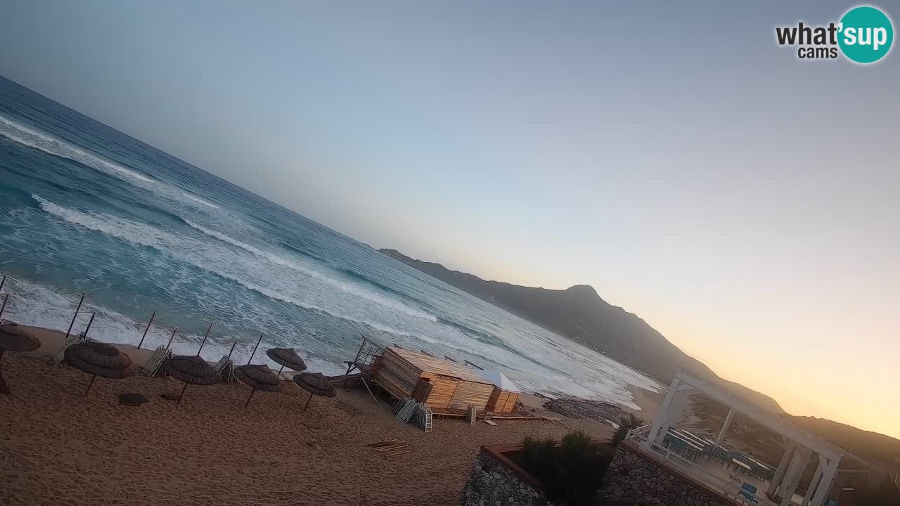 Web kamera Sardinija | Buggerru plaža San Nicolò