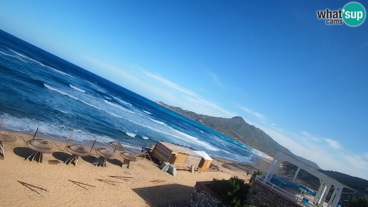 Webcam Sardinien | Buggerru San Nicolò Strand