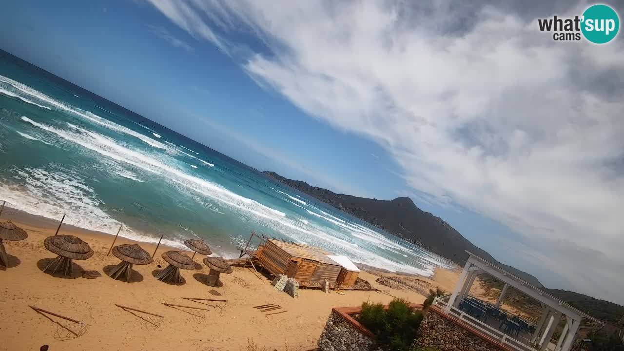 Webcam Sardinien | Buggerru San Nicolò Strand
