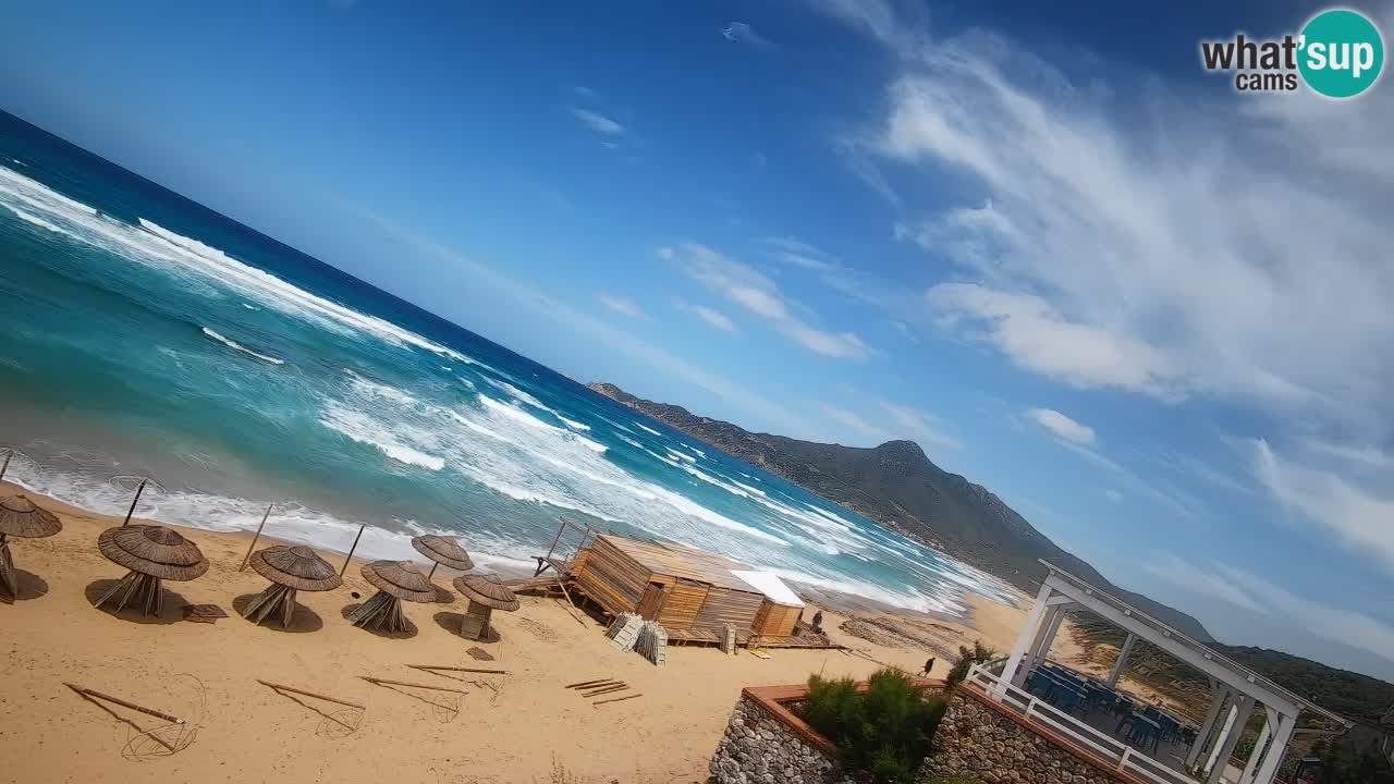 Webcam Sardinien | Buggerru San Nicolò Strand