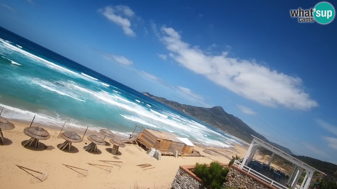 Webcam Sardinien | Buggerru San Nicolò Strand