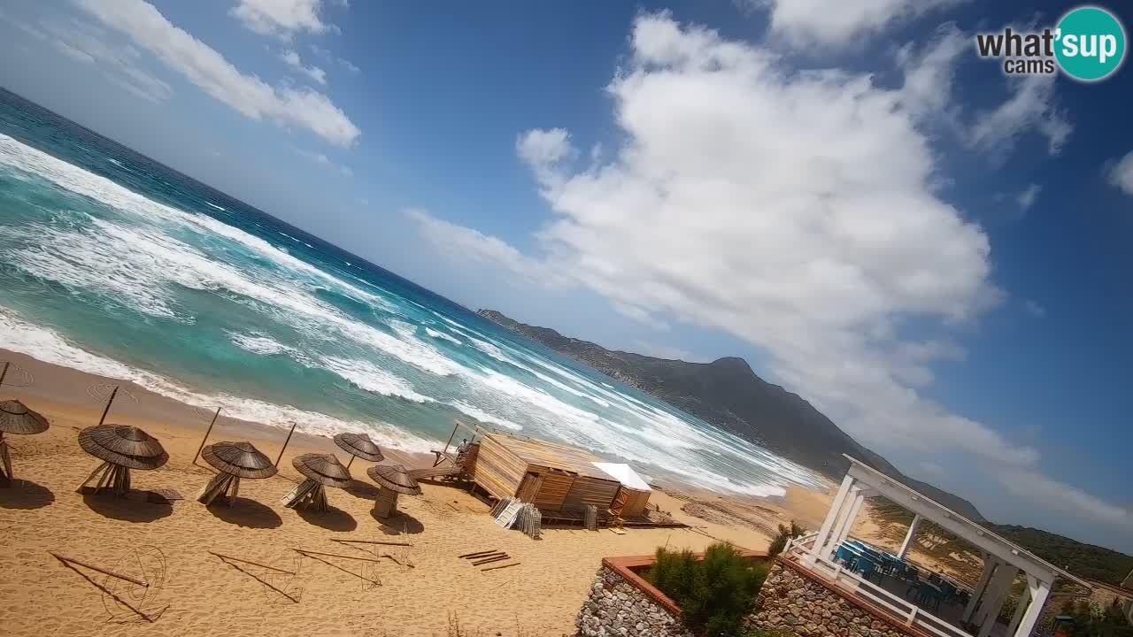 Web kamera Sardinija | Buggerru plaža San Nicolò
