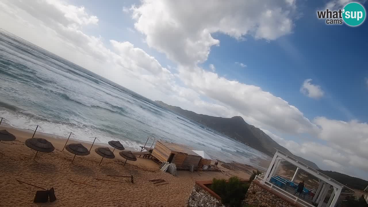 Webcam Sardinien | Buggerru San Nicolò Strand
