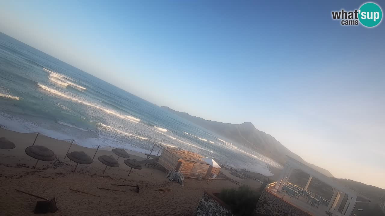 Webcam Sardinien | Buggerru San Nicolò Strand