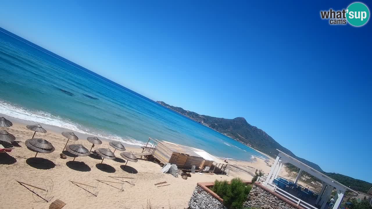 Webcam Sardinien | Buggerru San Nicolò Strand