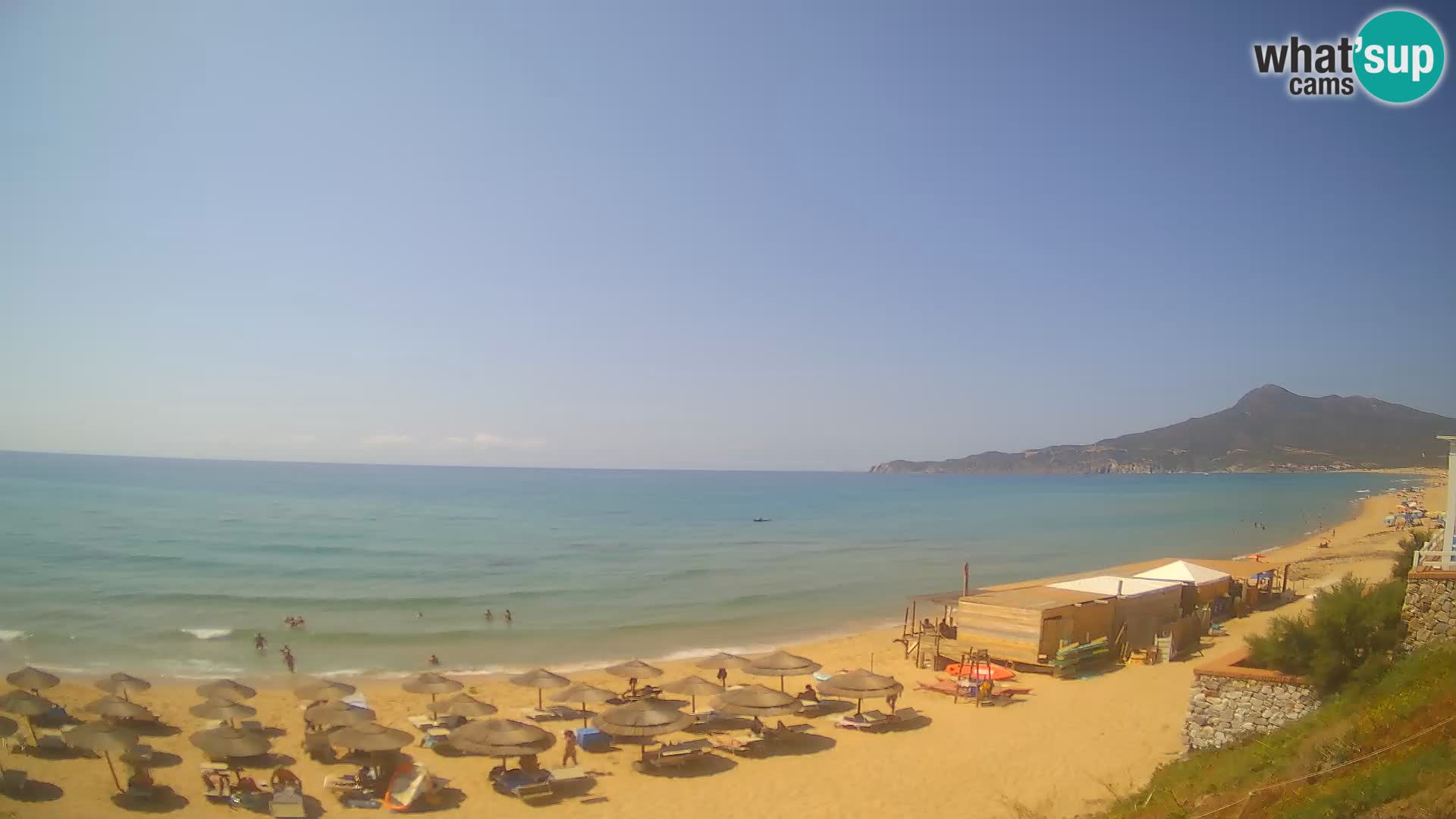 Webcam Sardinien | Buggerru San Nicolò Strand