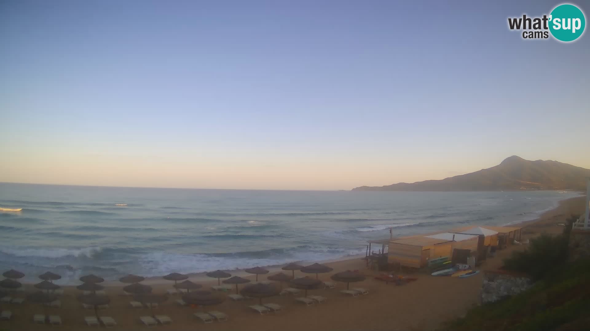Spiaggia San Nicolò Buggerru webcam | Sardegna