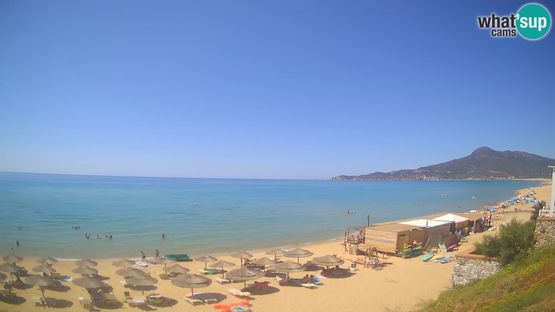 Web kamera Sardinija | Buggerru plaža San Nicolò
