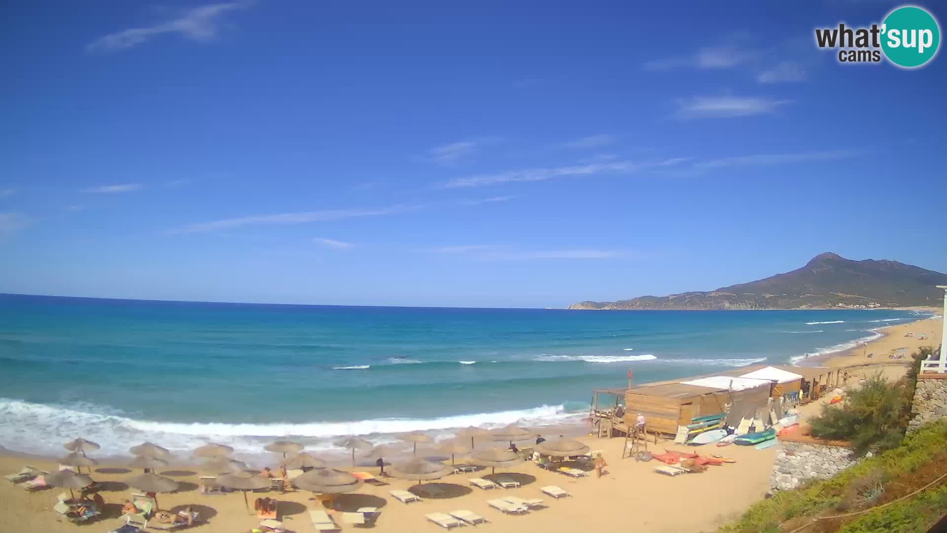 Webcam Sardinien | Buggerru San Nicolò Strand