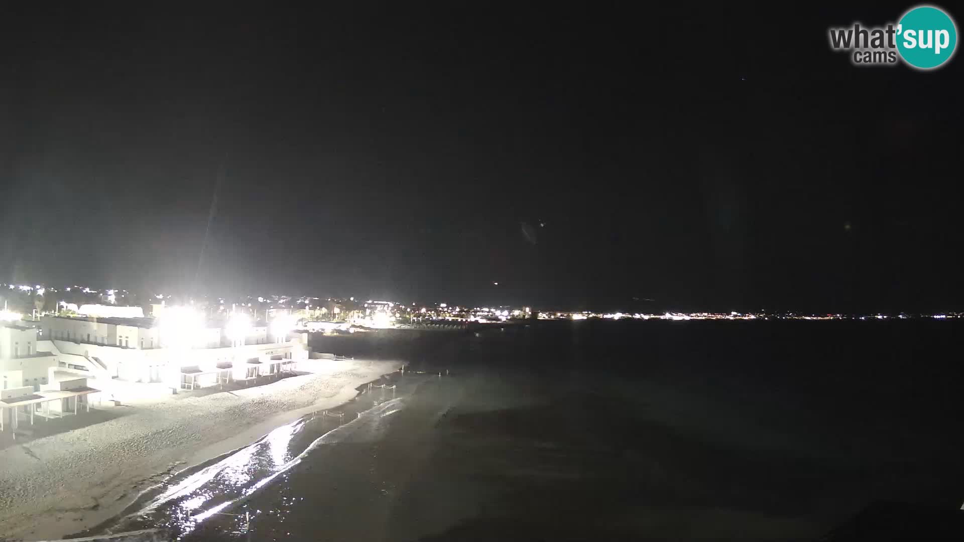 Live Webcam Golf von Cagliari – Strand Poetto – Sardinien