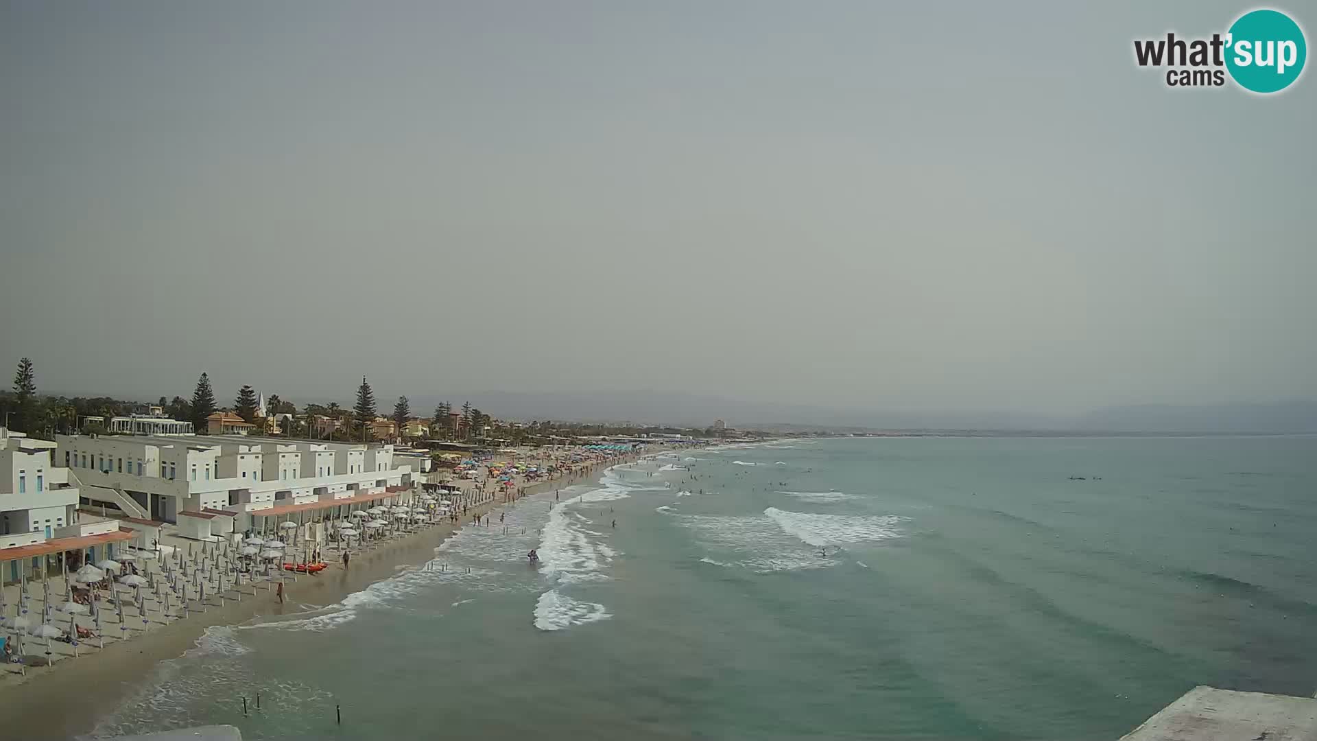 Live Webcam Gulf of Cagliari – Poetto beach – Sardinia
