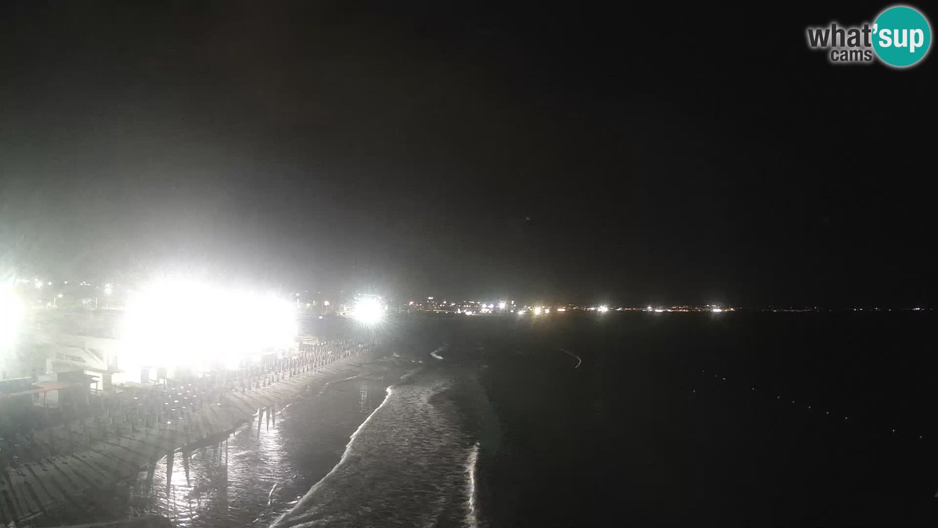 Camera en vivo Golfo de Cagliari – Playa del Poetto – Cerdeña