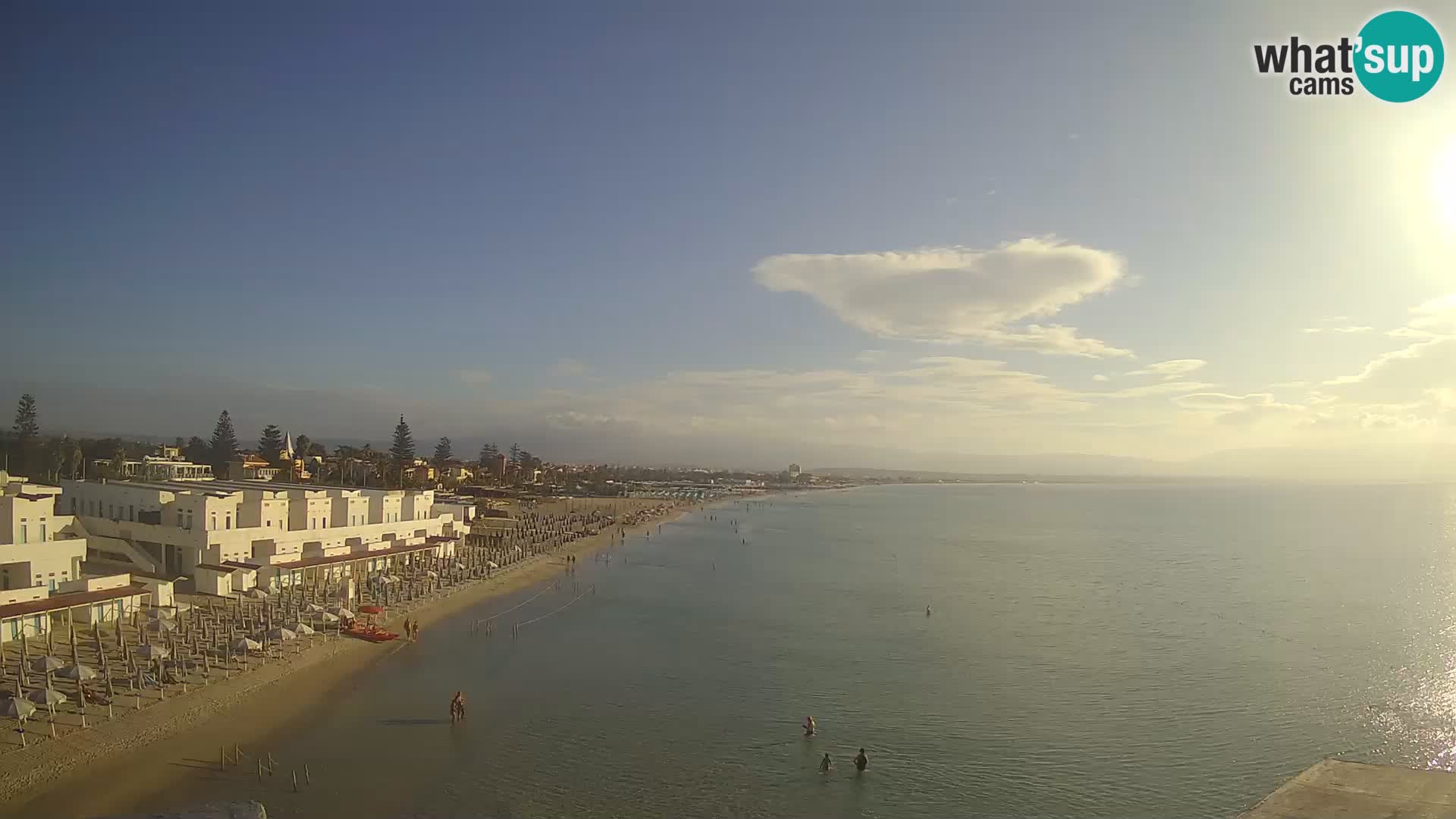 Live Webcam Golfo di Cagliari – Spiaggia del Poetto – Sardegna