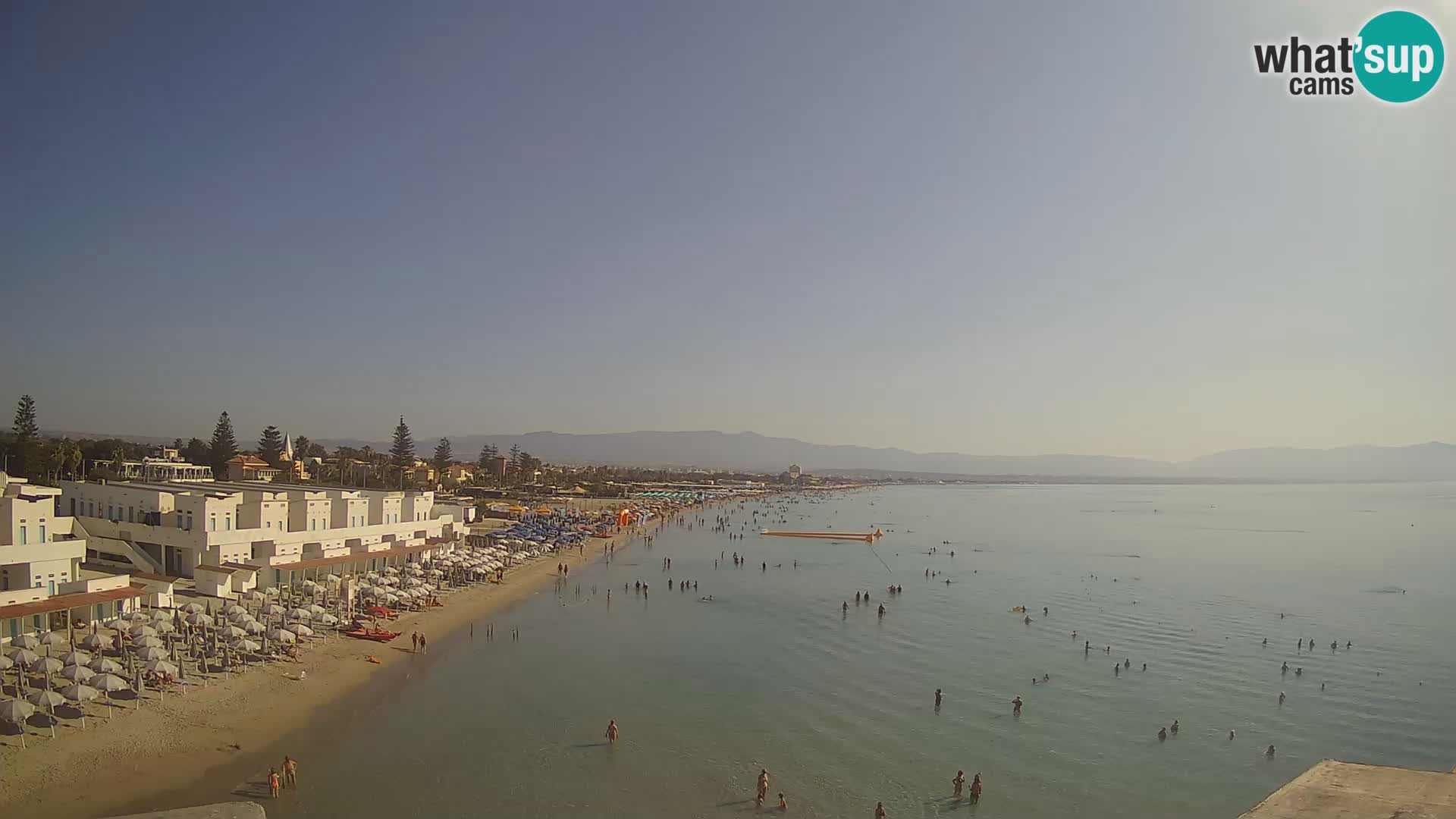 Live Webcam Golf von Cagliari – Strand Poetto – Sardinien