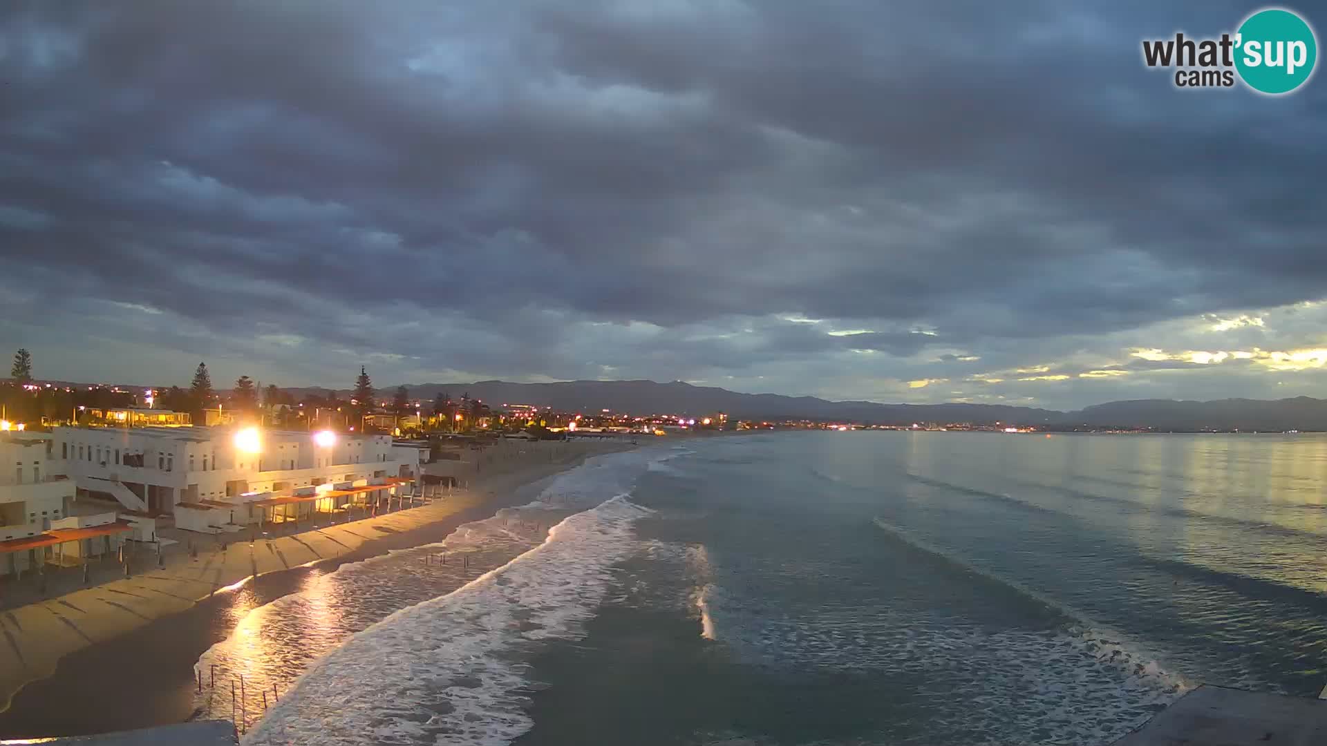 Live Webcam Golf von Cagliari – Strand Poetto – Sardinien