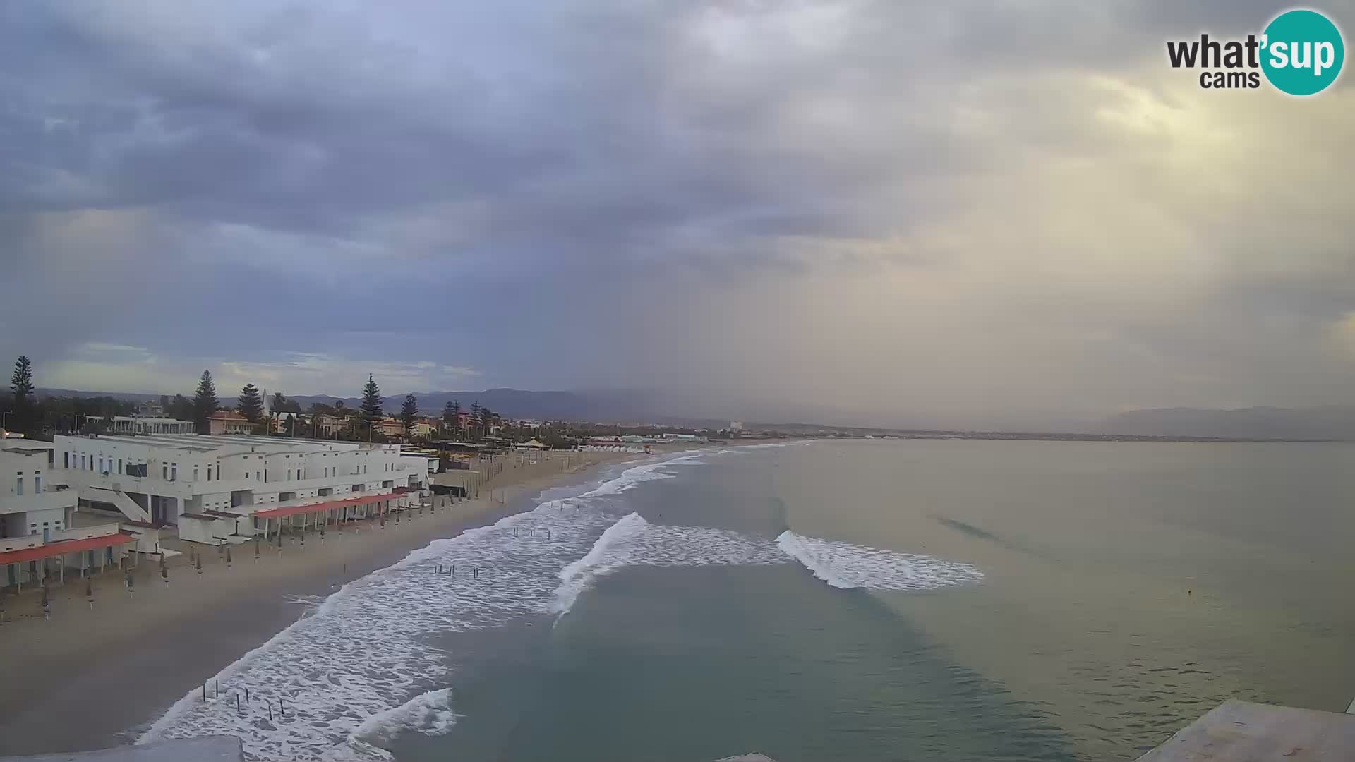 Live Webcam Golfo di Cagliari – Spiaggia del Poetto – Sardegna