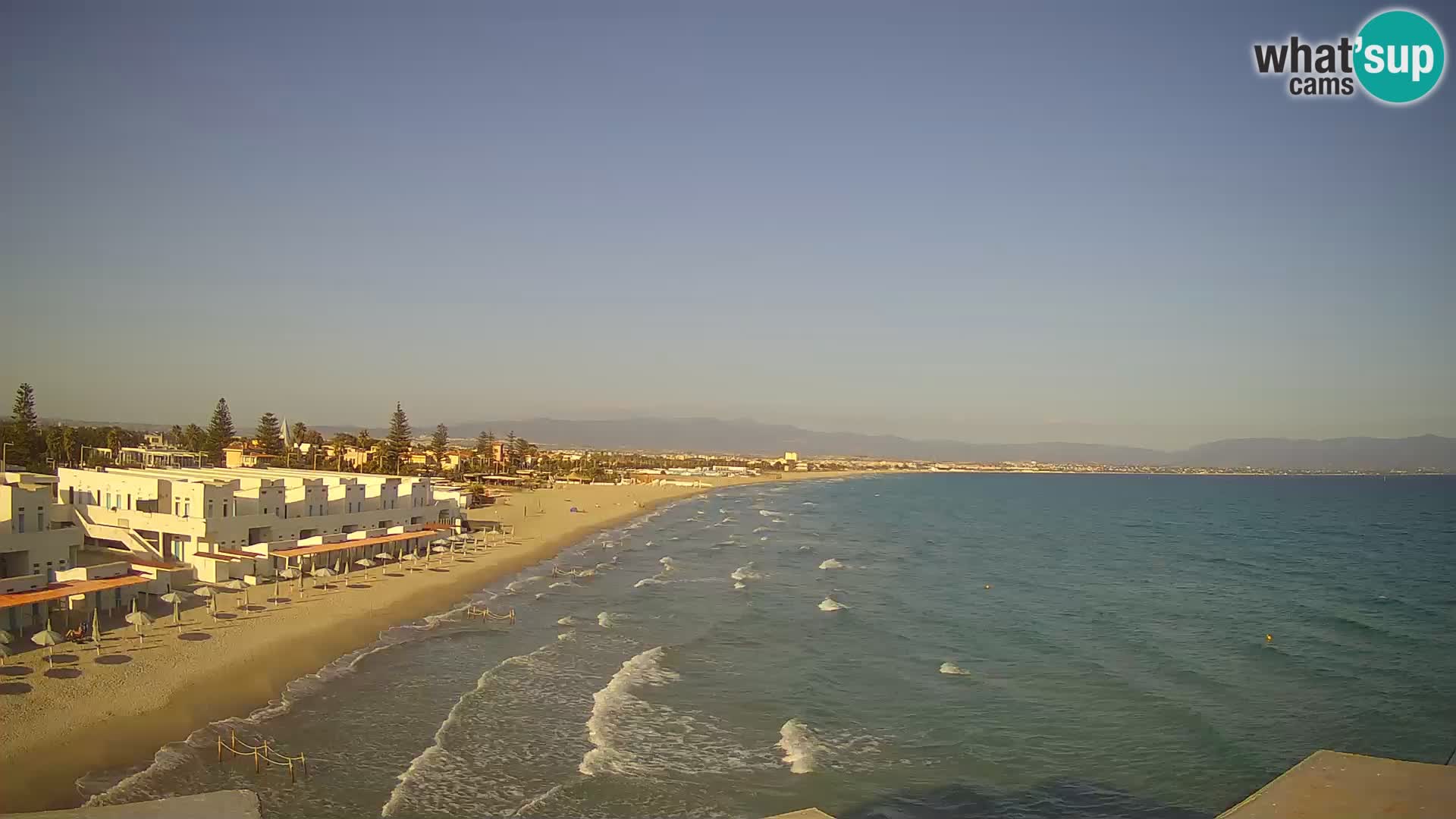 Live Webcam Gulf of Cagliari – Poetto beach – Sardinia